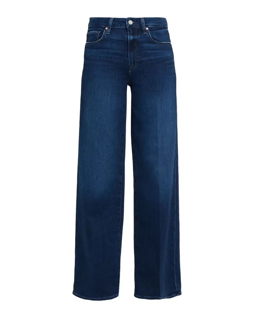 PAIGE Tatum Mid-Rise Wide-Leg Jeans | Image 1 PAIGE Tatum Mid-Rise Wide-Leg Jeans | Image 1