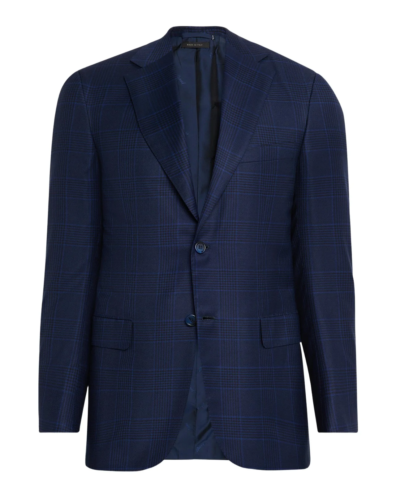 Men's Wool Plaid Single-Breasted Sport Coat Men's Wool Plaid Single-Breasted Sport Coat