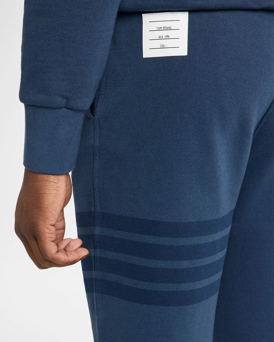 Thom Browne Men's 4-Bar Cotton Sweatpants | Thumbnail 5 Thom Browne Men's 4-Bar Cotton Sweatpants | Thumbnail 5