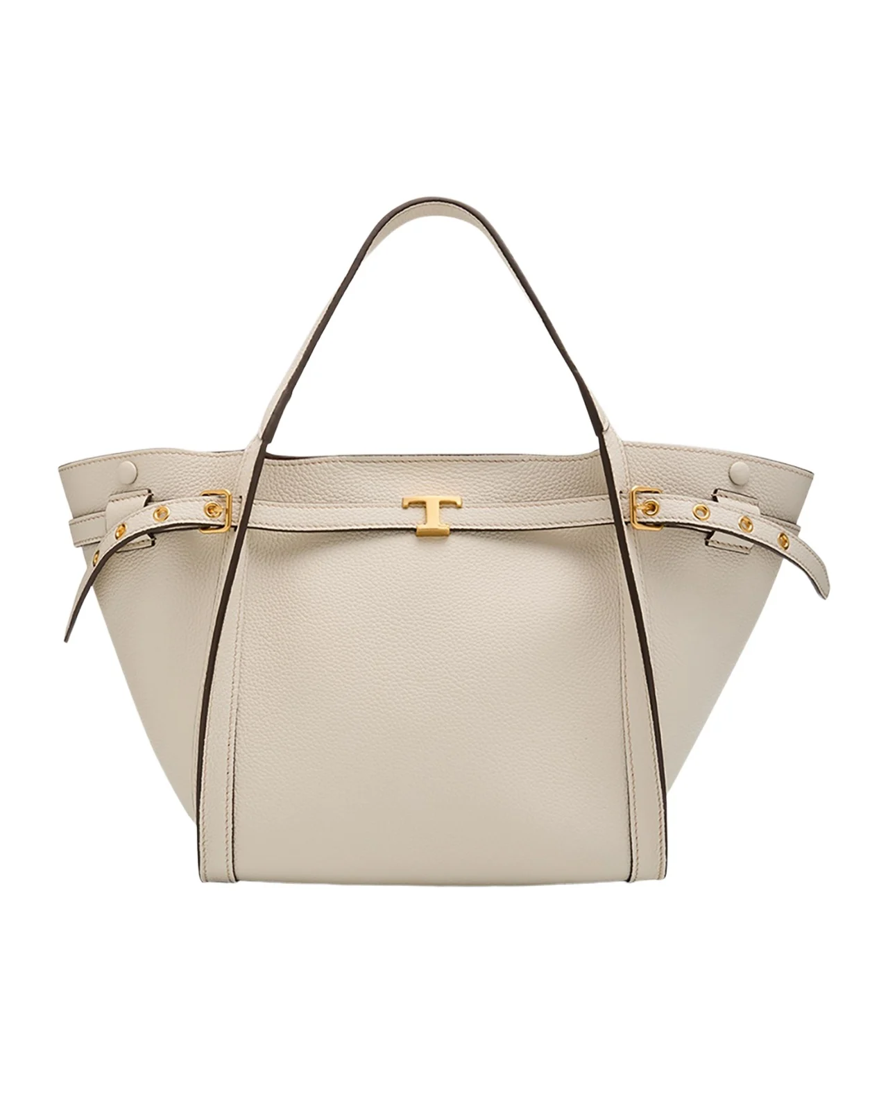 Small Timeless T Belted Leather Shopping Tote Bag Small Timeless T Belted Leather Shopping Tote Bag