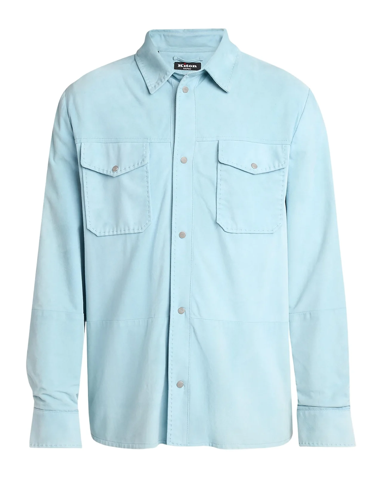 Men's Suede Snap-Front Shirt Men's Suede Snap-Front Shirt