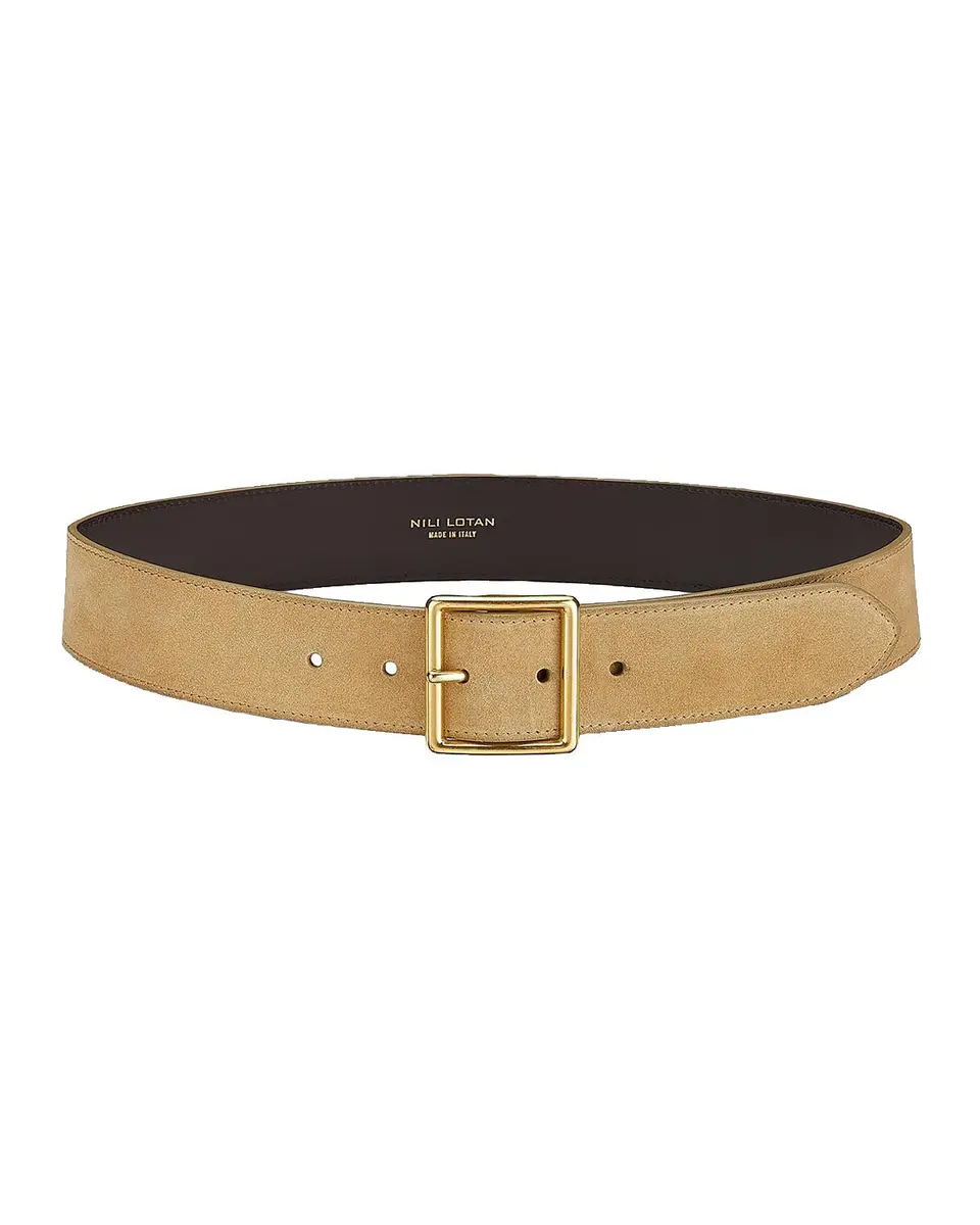 Nili Lotan Marcela Suede Belt | Thumbnail 3