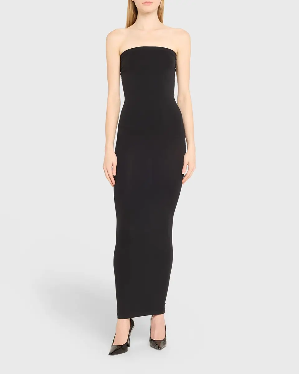 Wolford Fatal Strapless Convertible Midi Tube Dress | Thumbnail 2 Wolford Fatal Strapless Convertible Midi Tube Dress | Thumbnail 2