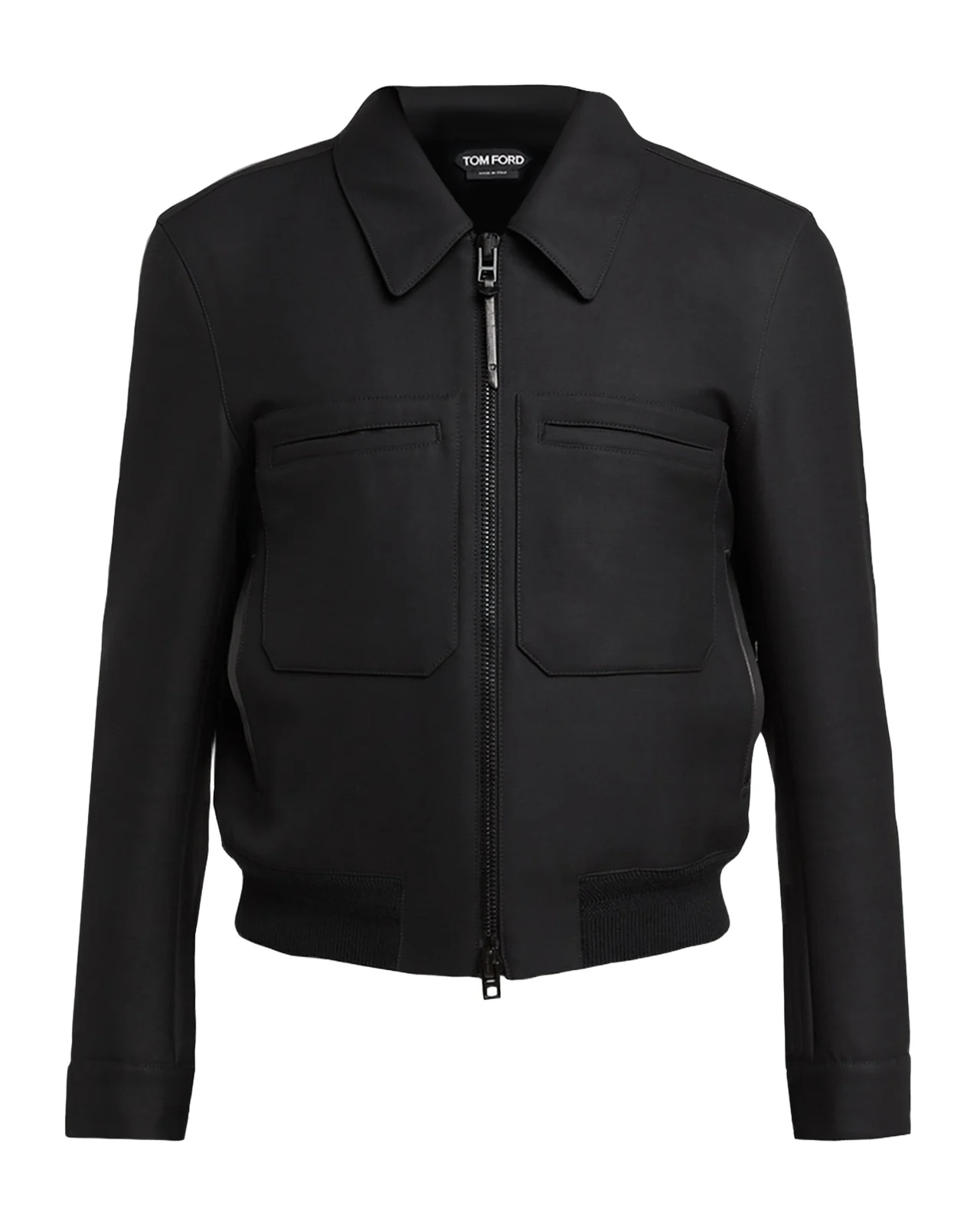 Tom Ford Men's Lacquered Wool Battle Jacket
