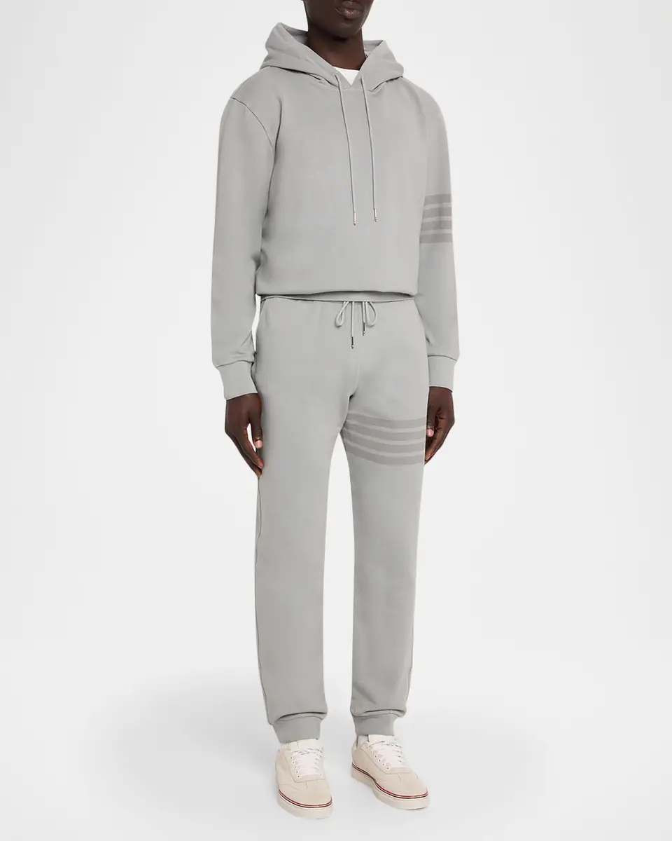 Thom Browne Men's 4-Bar Cotton Sweatpants | Thumbnail 2