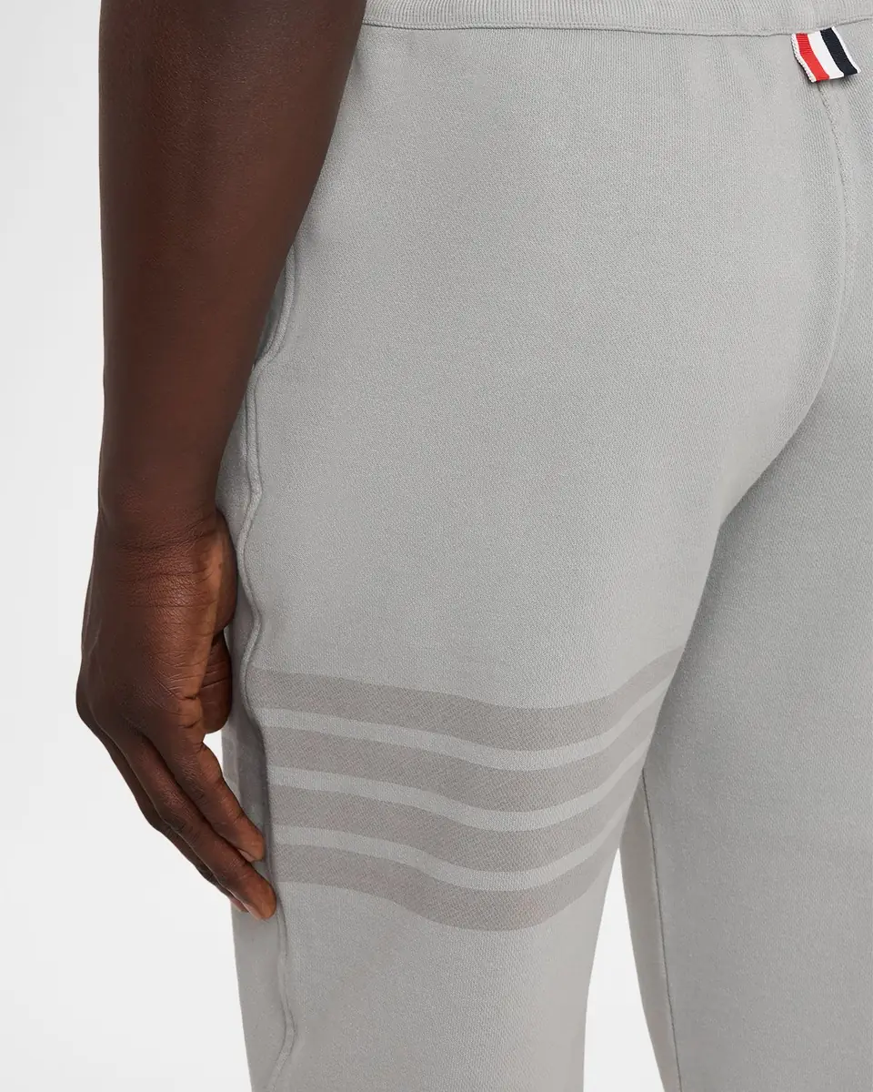 Thom Browne Men's 4-Bar Cotton Sweatpants | Thumbnail 5
