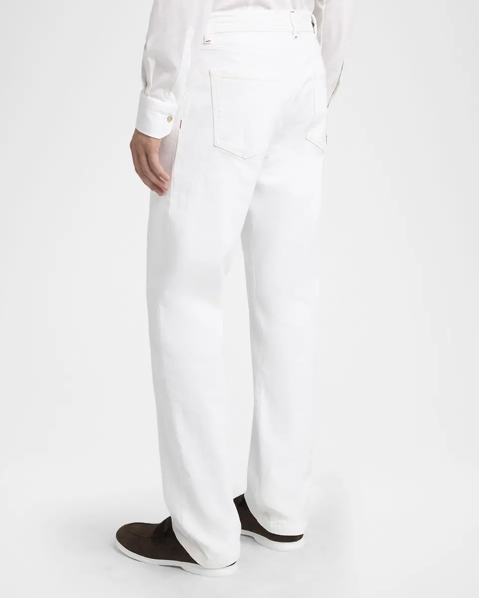 Kiton Men's Corrabo Stretch Cotton Straight Leg Five-Pocket Pants | Thumbnail 3 Kiton Men's Corrabo Stretch Cotton Straight Leg Five-Pocket Pants | Thumbnail 3