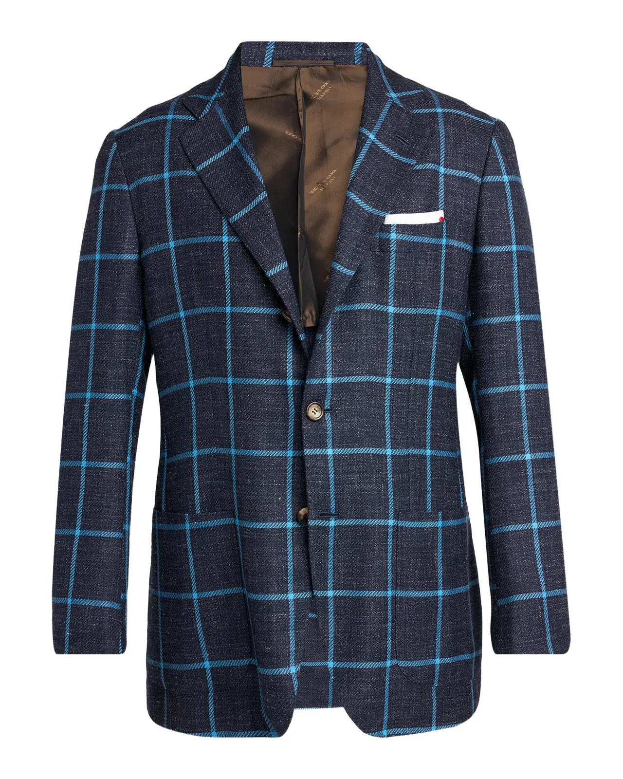 Men's Windowpane Check Cashmere-Blend Blazer Men's Windowpane Check Cashmere-Blend Blazer