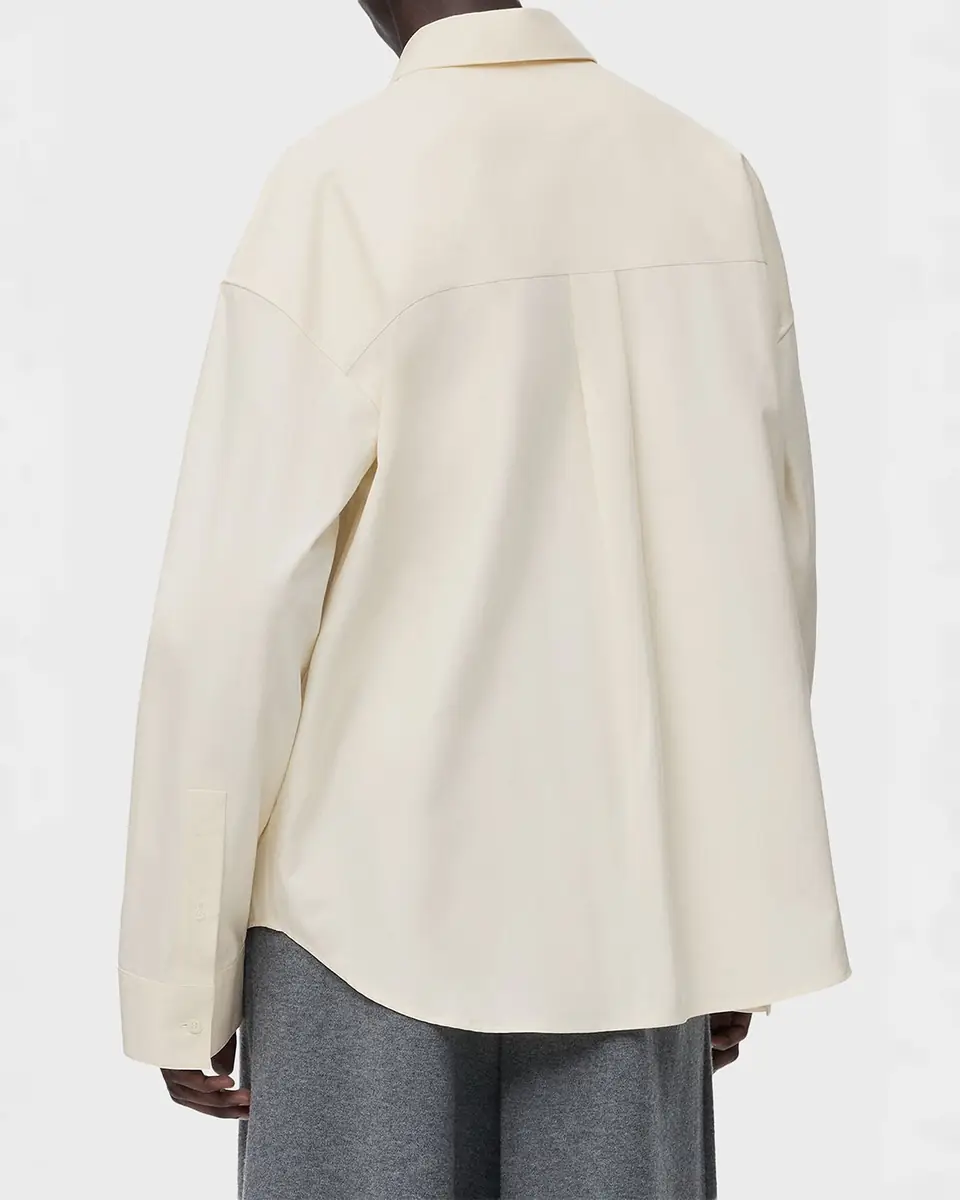 Loewe Men's Embroidered Anagram Pocket Button-Down Shirt | Thumbnail 3
