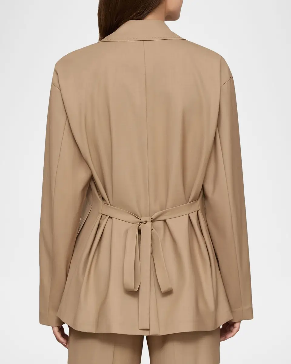 Lafayette 148 New York Belted Single-Button Blazer | Thumbnail 2 Lafayette 148 New York Belted Single-Button Blazer | Thumbnail 2