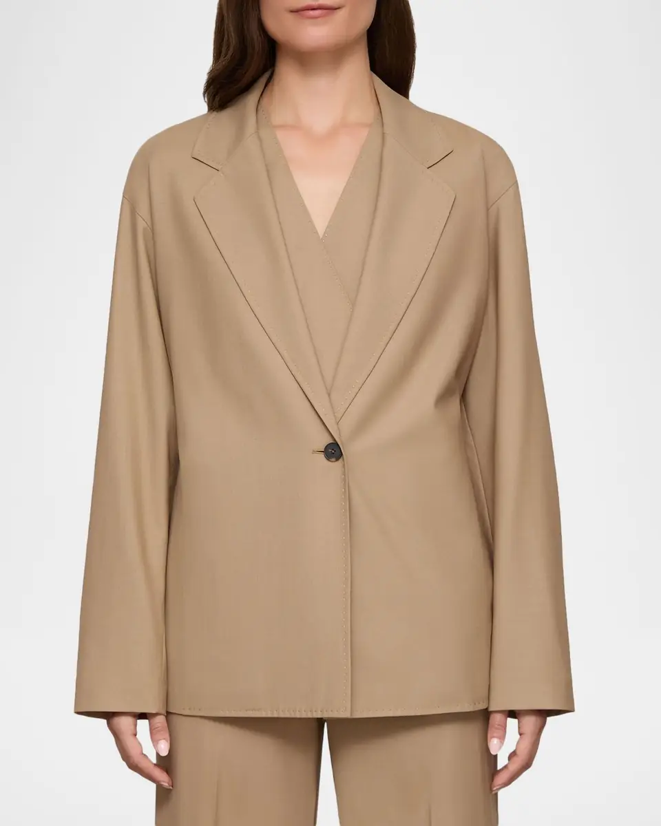 Lafayette 148 New York Belted Single-Button Blazer | Thumbnail 3 Lafayette 148 New York Belted Single-Button Blazer | Thumbnail 3