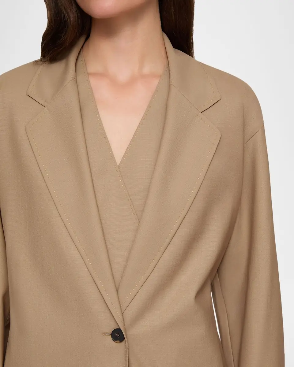 Lafayette 148 New York Belted Single-Button Blazer | Thumbnail 4 Lafayette 148 New York Belted Single-Button Blazer | Thumbnail 4