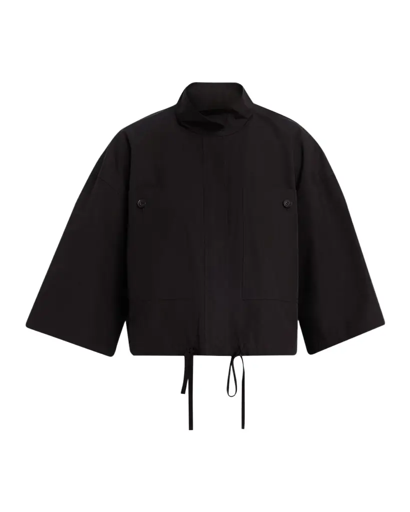 Lafayette 148 New York Boxy Cropped Cotton Jacket | Image 1 Lafayette 148 New York Boxy Cropped Cotton Jacket | Image 1