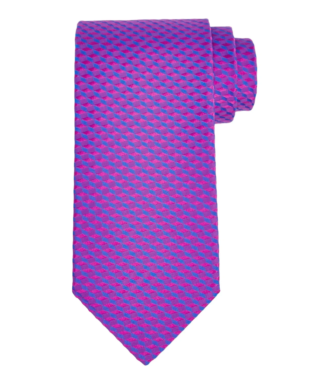 Men's Woven Geometric Silk Tie Men's Woven Geometric Silk Tie