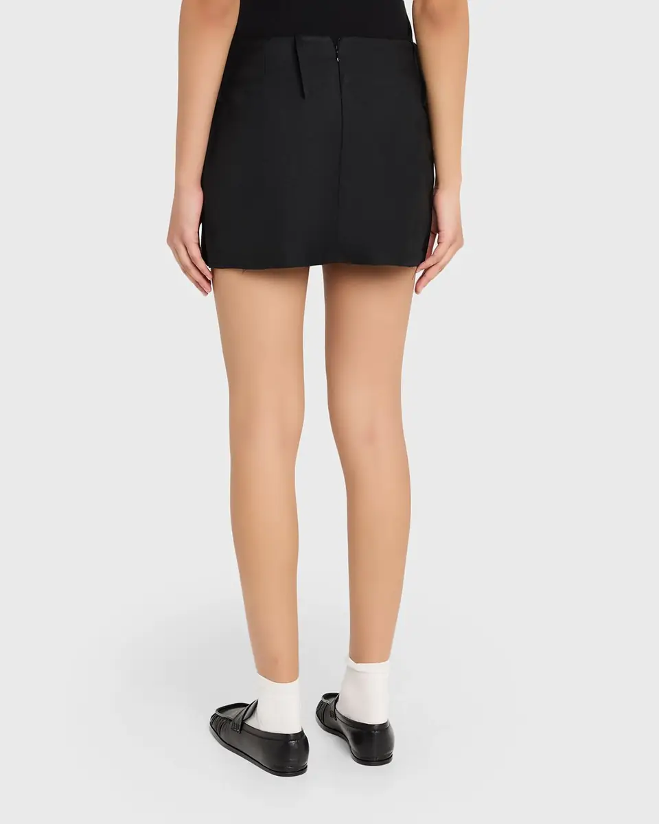 TONYWACK Wool Mini Skirt | Thumbnail 3 TONYWACK Wool Mini Skirt | Thumbnail 3