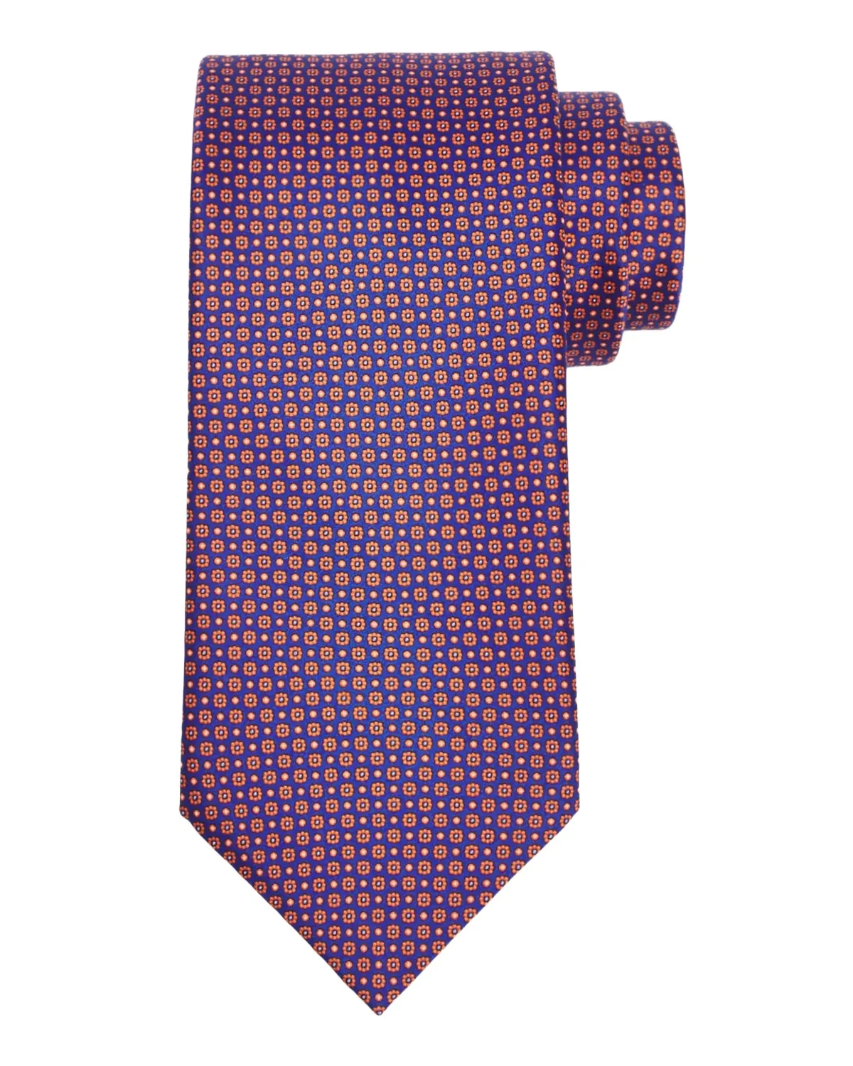 Men's Handmade Printed Silk Tie
