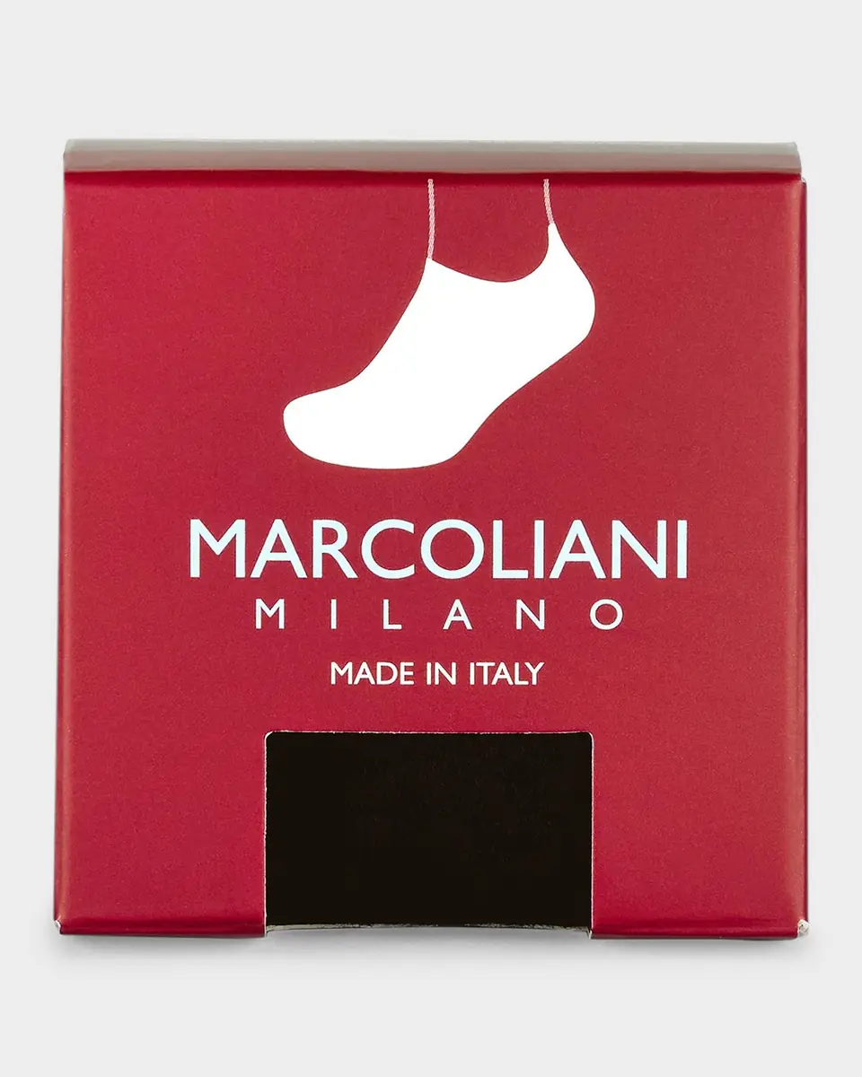 Marcoliani Men's Cotton Solid Invisible Touch No-Show Socks | Thumbnail 2 Marcoliani Men's Cotton Solid Invisible Touch No-Show Socks | Thumbnail 2
