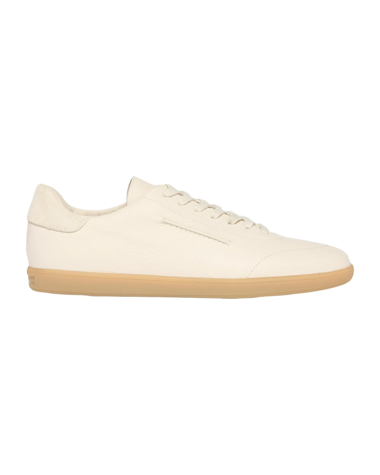 Men's 232 Grained Leather Low-Top Sneakers