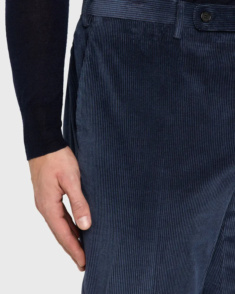 Incotex Men's Cashmere Corduroy Pants | Thumbnail 5