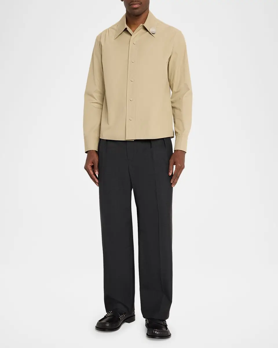 JW Anderson Men's Leather Moccasin-Toe Penny Loafers | Thumbnail 3 JW Anderson Men's Leather Moccasin-Toe Penny Loafers | Thumbnail 3