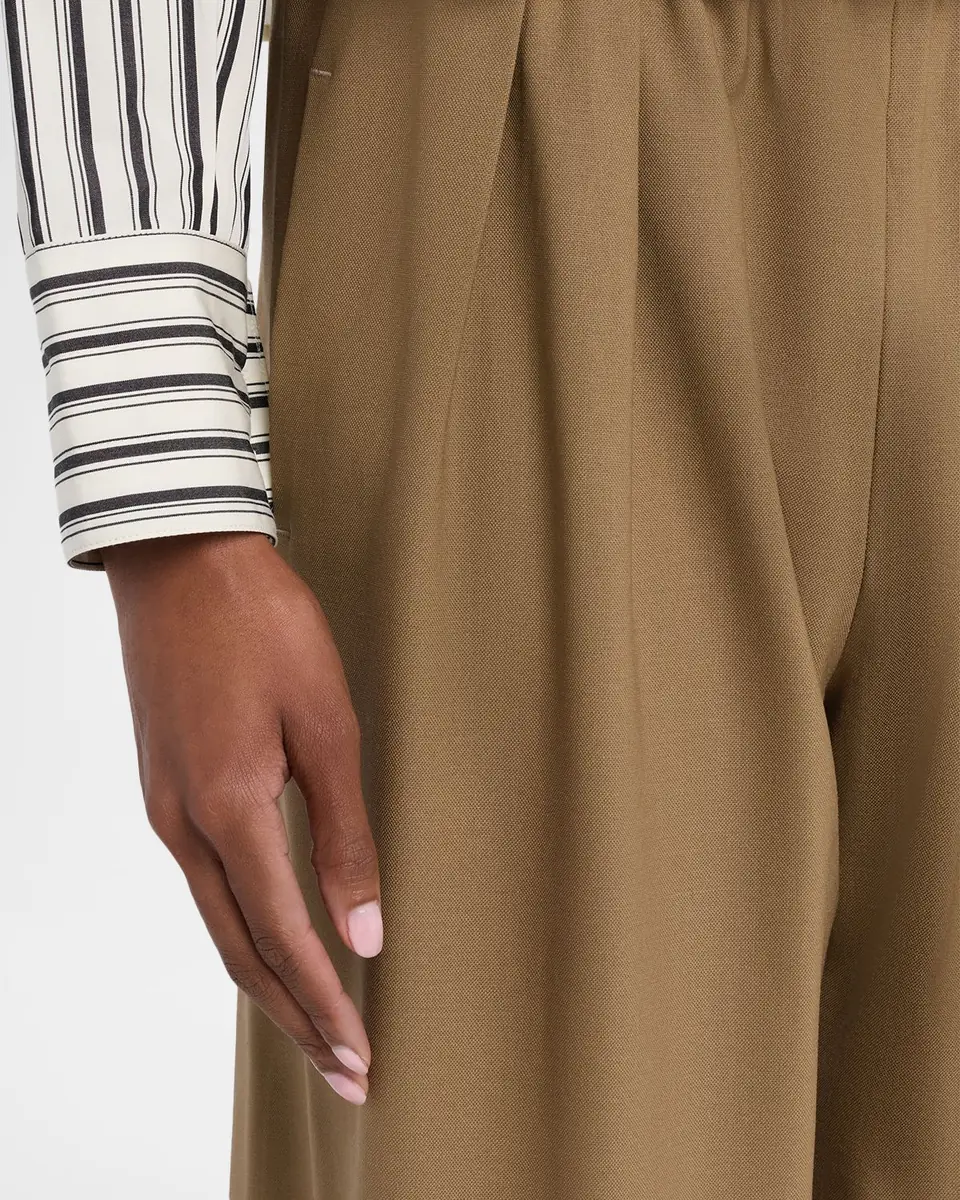 Maria McManus Pleated Wide-Leg Crop Pull-On Trousers | Thumbnail 5 Maria McManus Pleated Wide-Leg Crop Pull-On Trousers | Thumbnail 5