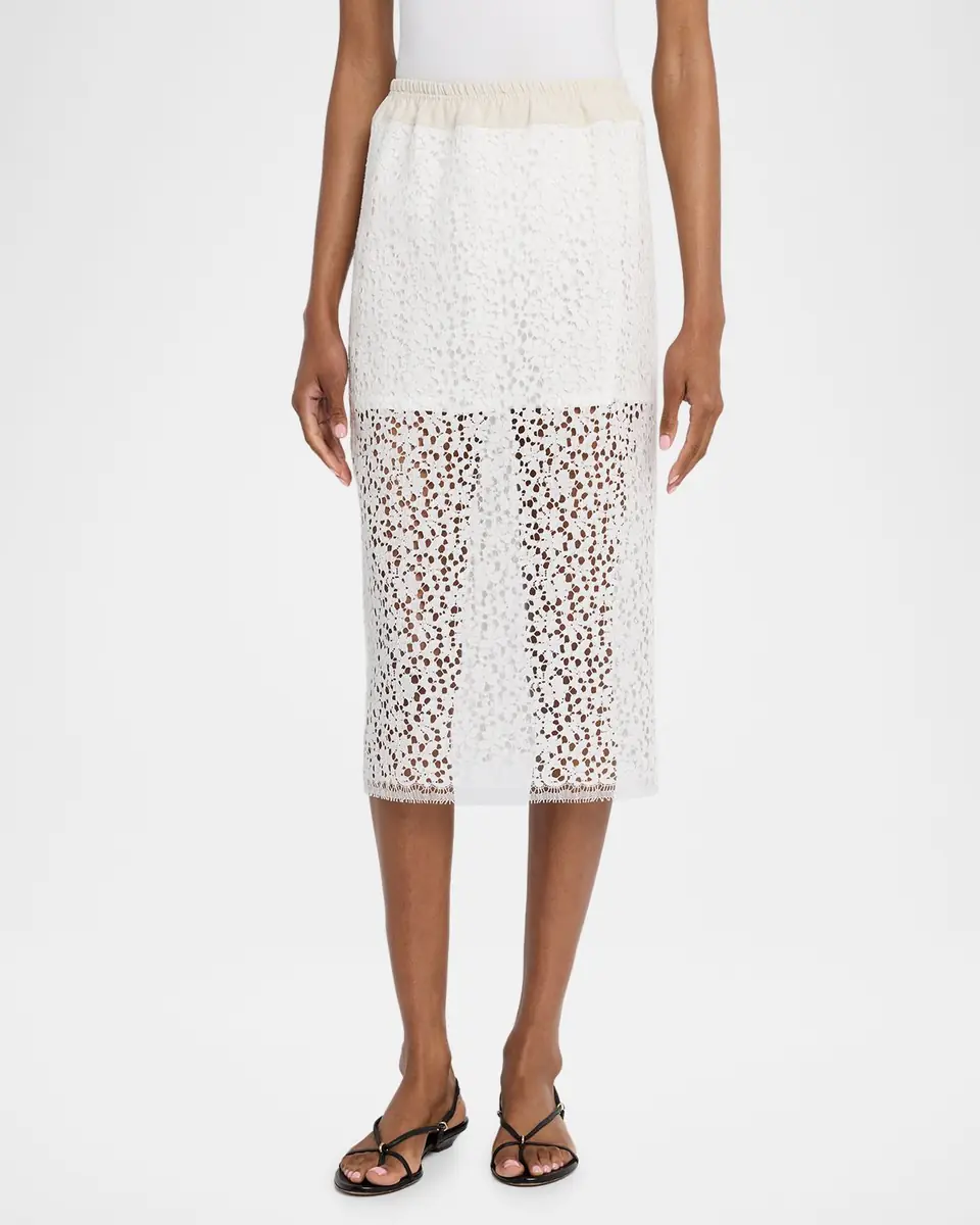 Maria McManus Lace Ruched Skirt | Thumbnail 4 Maria McManus Lace Ruched Skirt | Thumbnail 4