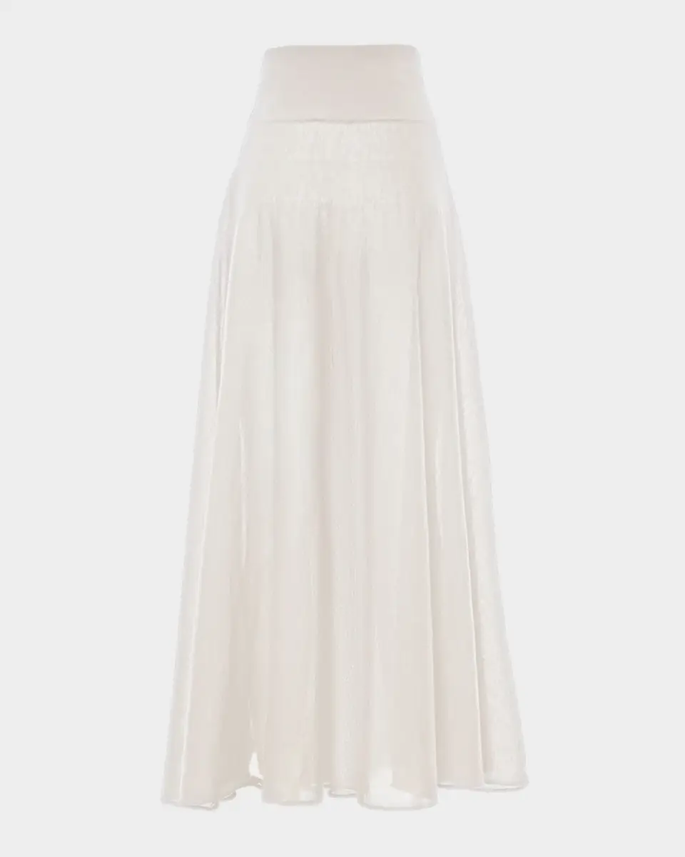 Malo Cashmere-Silk Knit Maxi Skirt | Thumbnail 6 Malo Cashmere-Silk Knit Maxi Skirt | Thumbnail 6