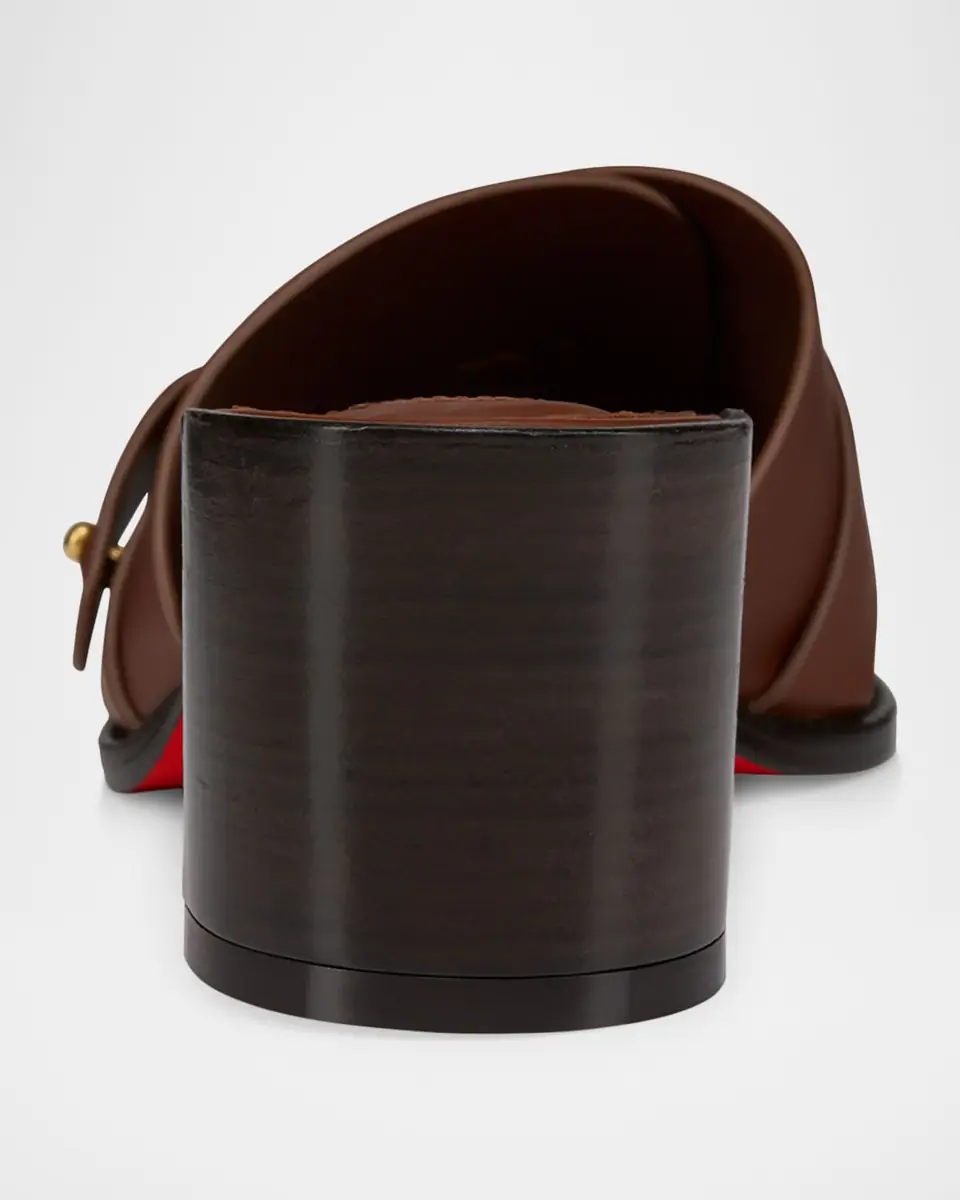 Christian Louboutin 55mm Her in Roma Leather Mules | Thumbnail 3 Christian Louboutin 55mm Her in Roma Leather Mules | Thumbnail 3