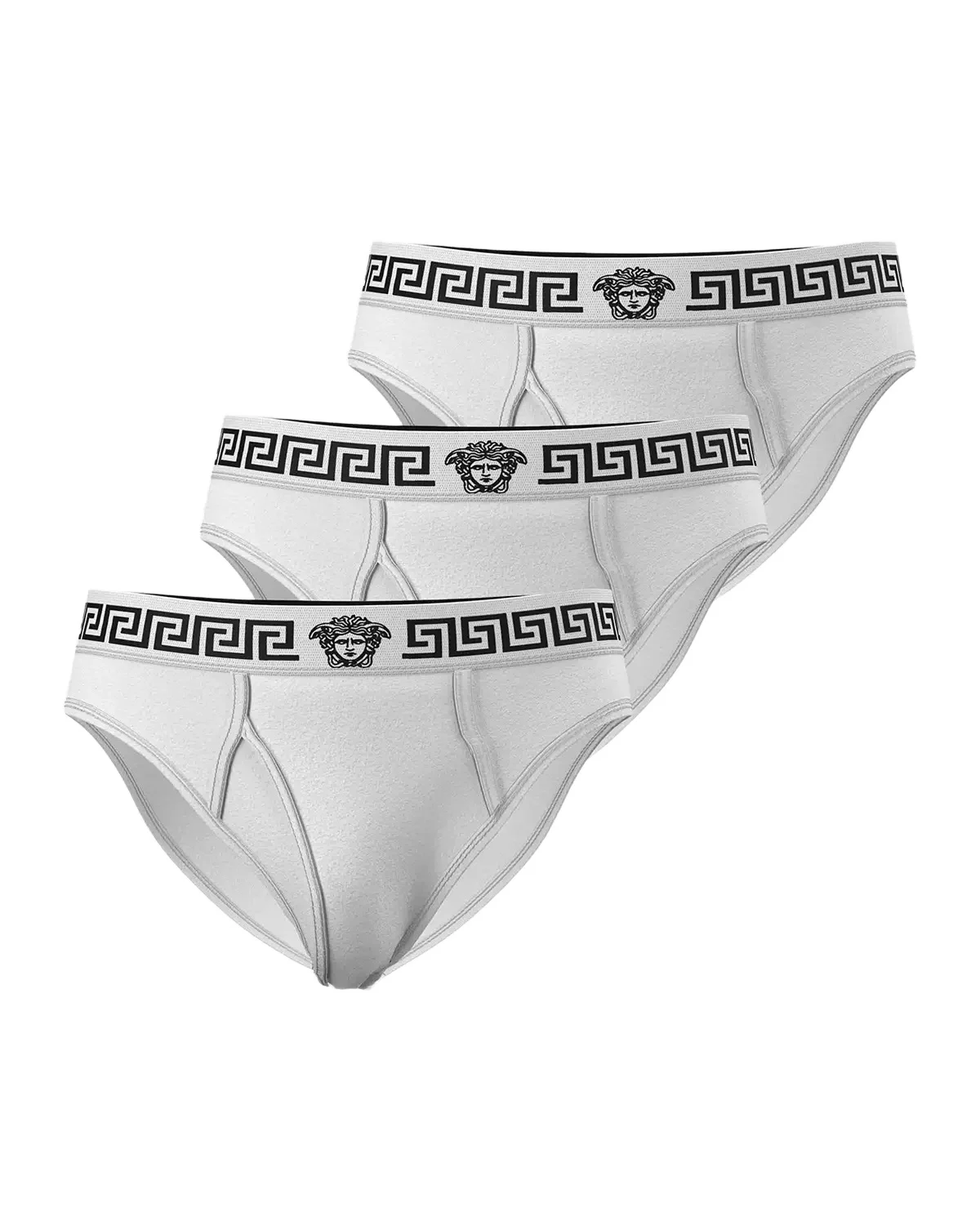 Men's Medusa La Greca 3-Pack Briefs