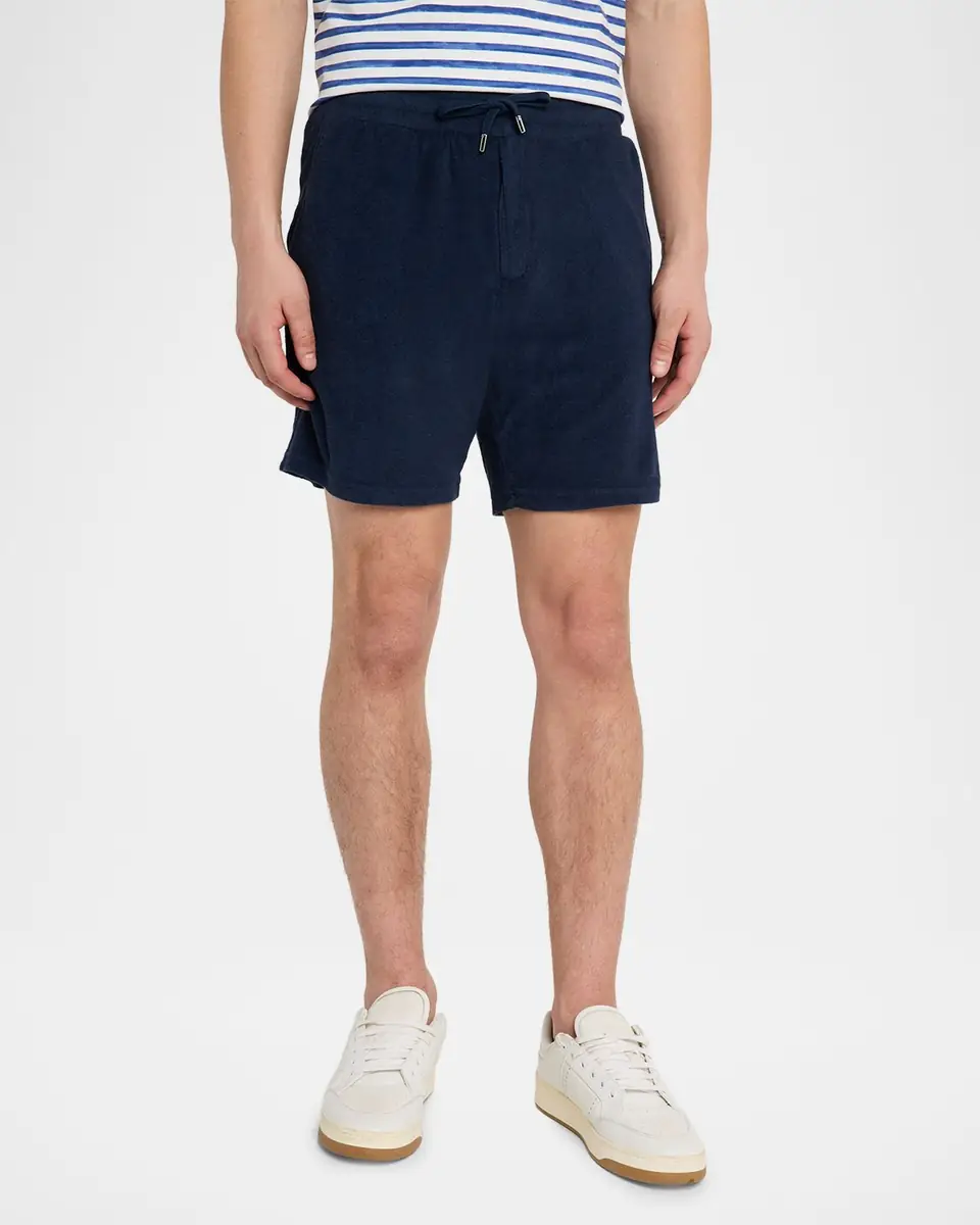 Frescobol Carioca Men's Augusto Towelling Shorts | Thumbnail 4 Frescobol Carioca Men's Augusto Towelling Shorts | Thumbnail 4