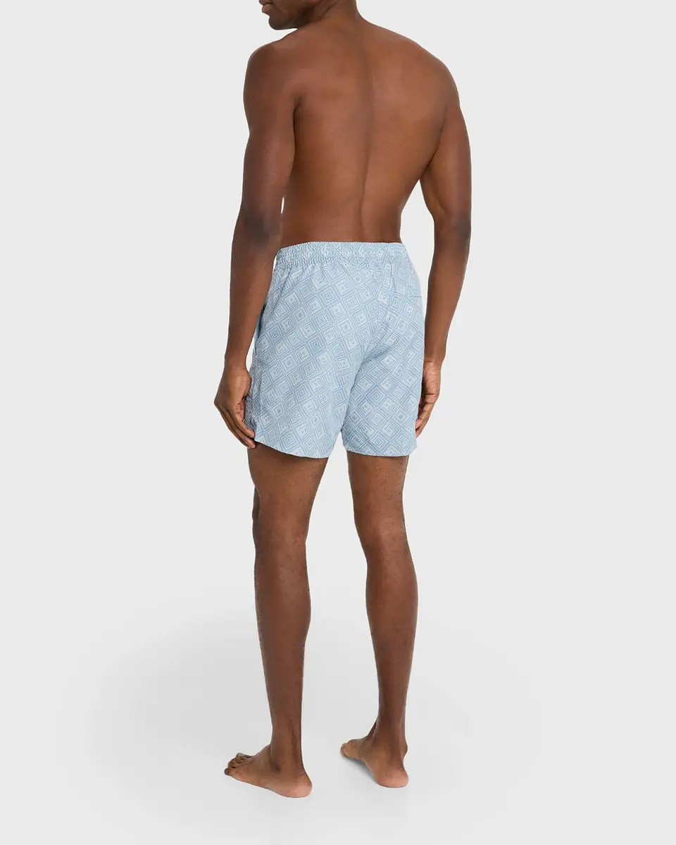 Frescobol Carioca Men's Porto Classic Angra Maderia Swim Trunks | Thumbnail 3 Frescobol Carioca Men's Porto Classic Angra Maderia Swim Trunks | Thumbnail 3