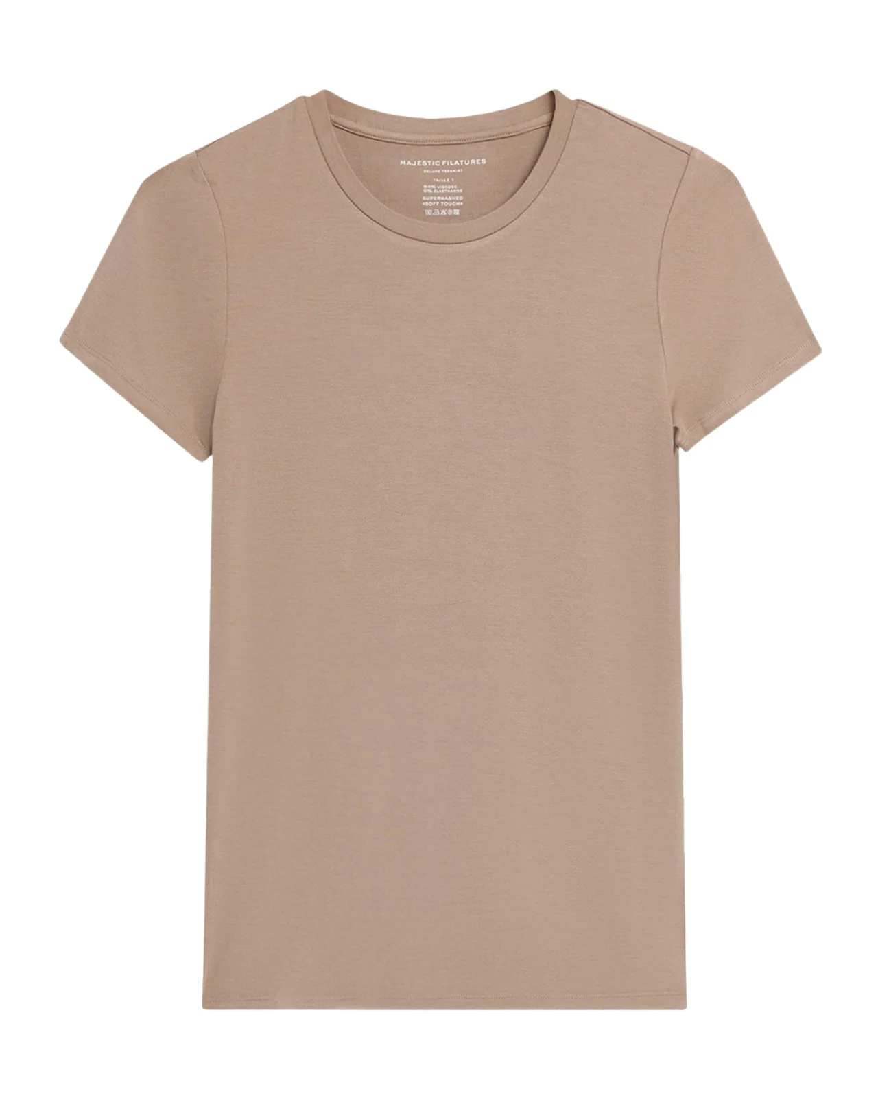Soft Touch Short-Sleeve Crewneck T-Shirt
