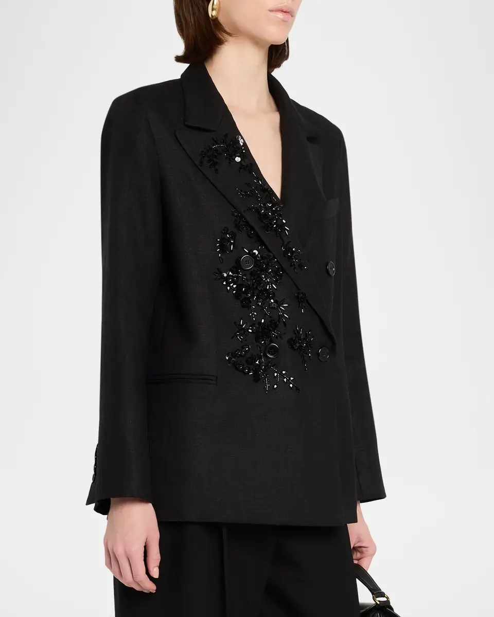 Libertine Antibes Night Embellished Double-Breasted Jacket | Thumbnail 4 Libertine Antibes Night Embellished Double-Breasted Jacket | Thumbnail 4