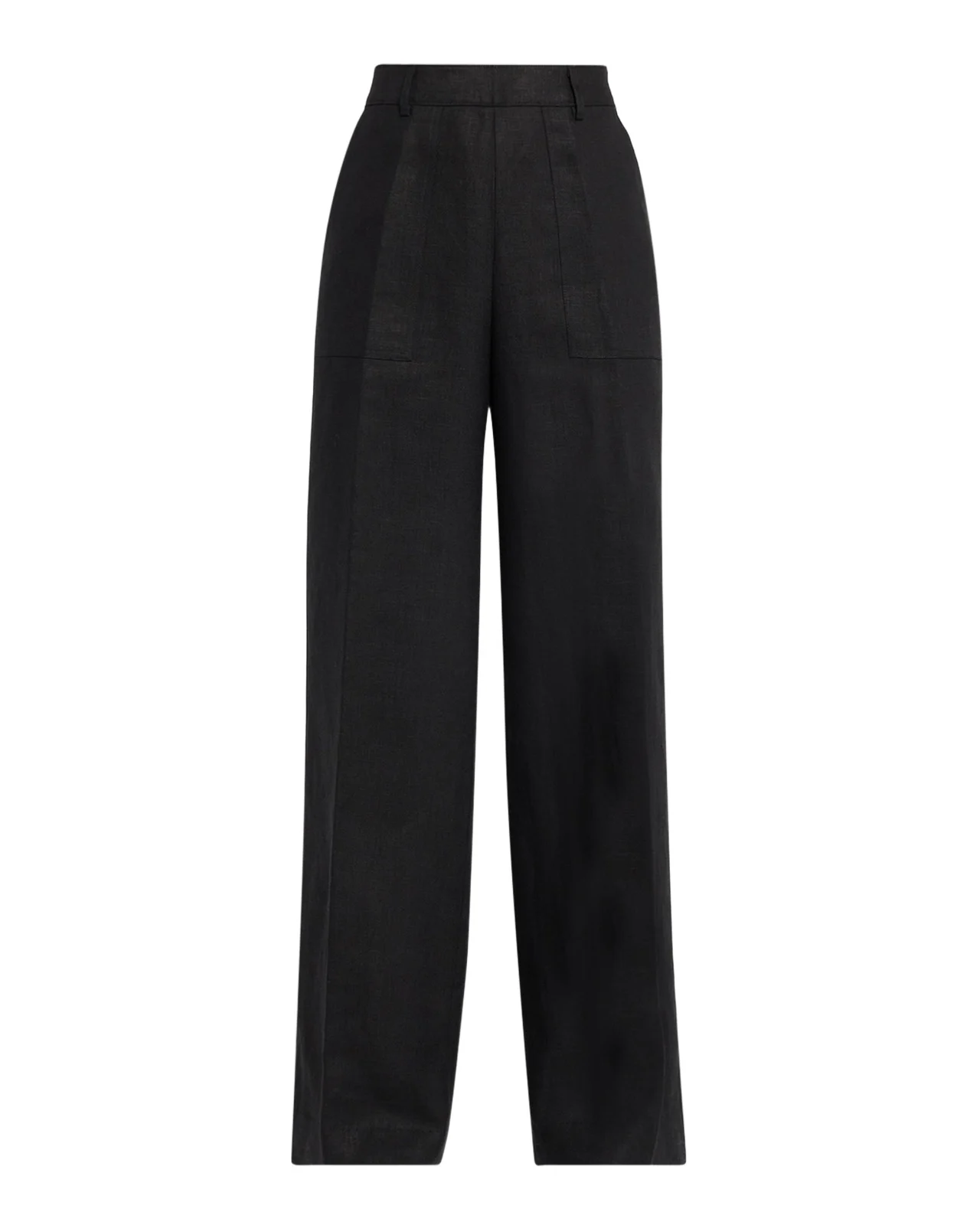 Heavy Linen Straight-Leg Sailor Pants Heavy Linen Straight-Leg Sailor Pants