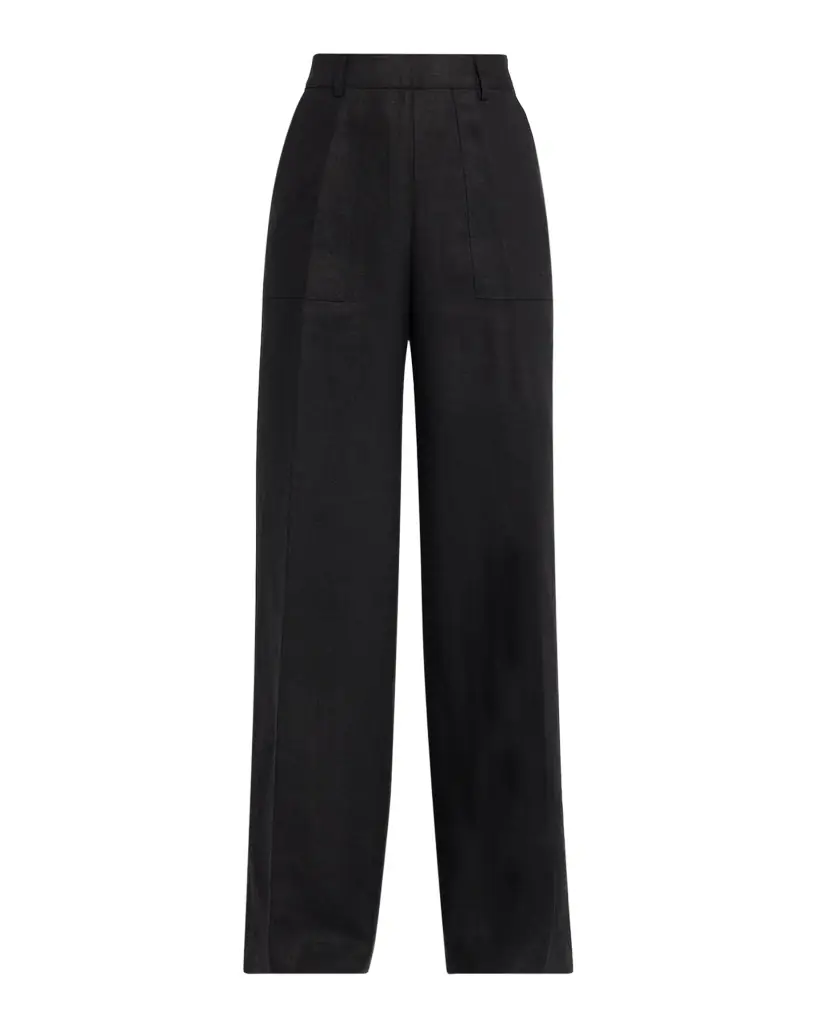 Libertine Heavy Linen Straight-Leg Sailor Pants | Image 1 Libertine Heavy Linen Straight-Leg Sailor Pants | Image 1