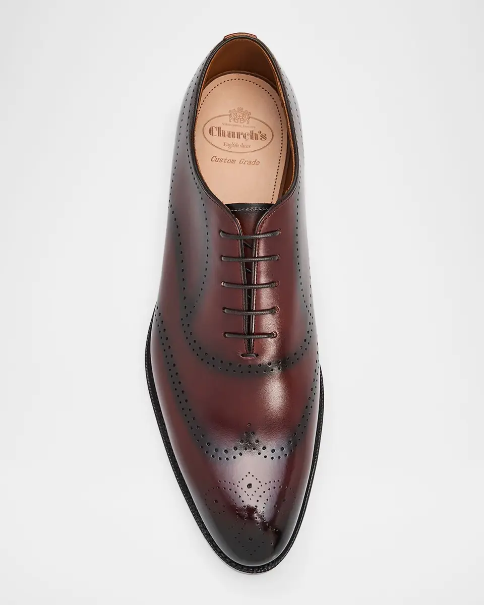 Church's Men's Hampstead Crown Brogue Leather Oxford Shoes | Thumbnail 4 Church's Men's Hampstead Crown Brogue Leather Oxford Shoes | Thumbnail 4