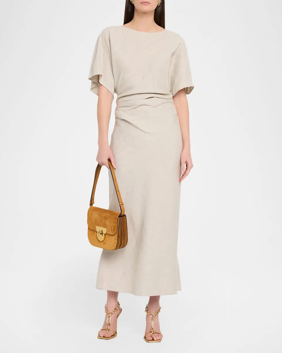 Cult Gaia Tazia Suede Shoulder Bag | Thumbnail 4