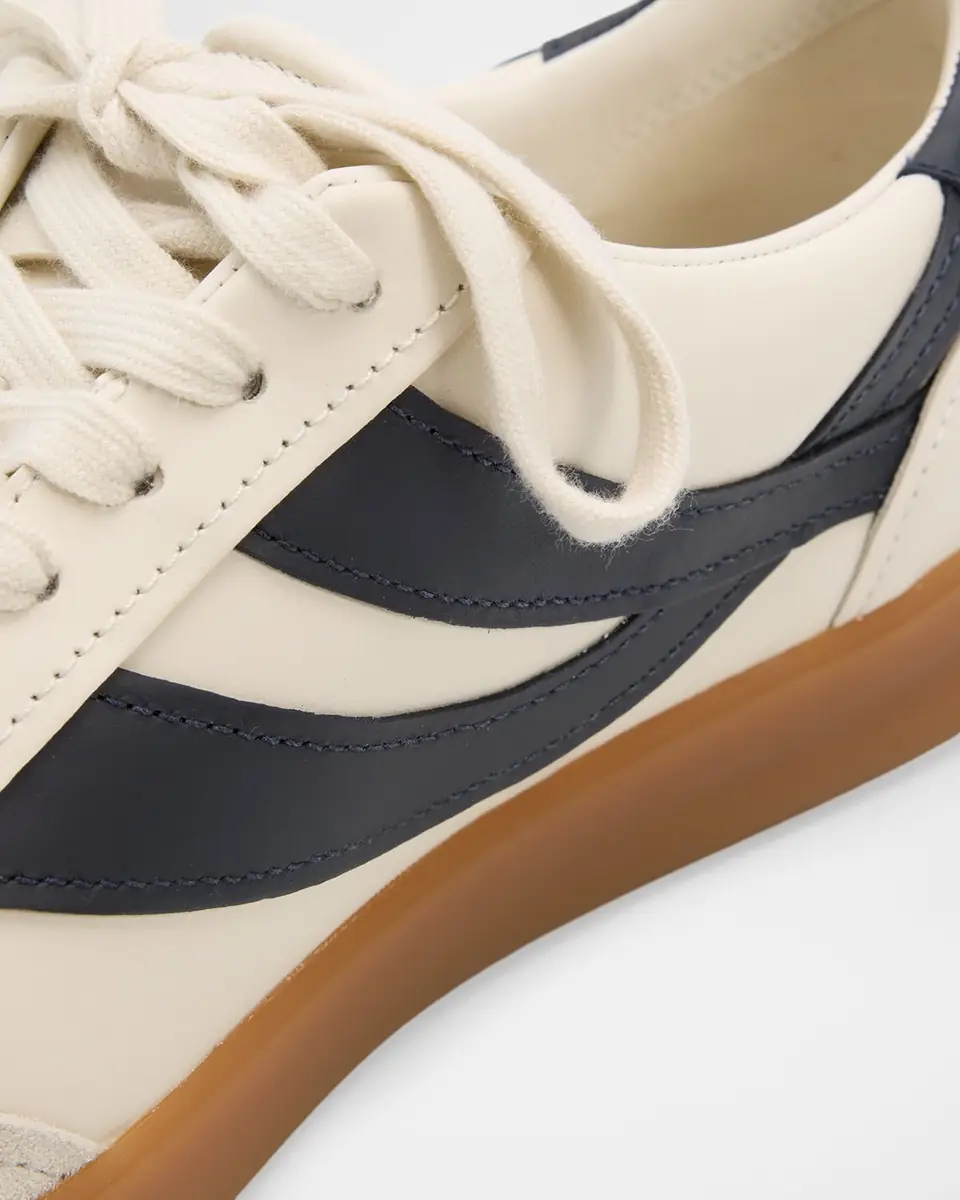 Vince Men's Oasis Leather & Suede Low-Top Sneakers | Thumbnail 4 Vince Men's Oasis Leather & Suede Low-Top Sneakers | Thumbnail 4