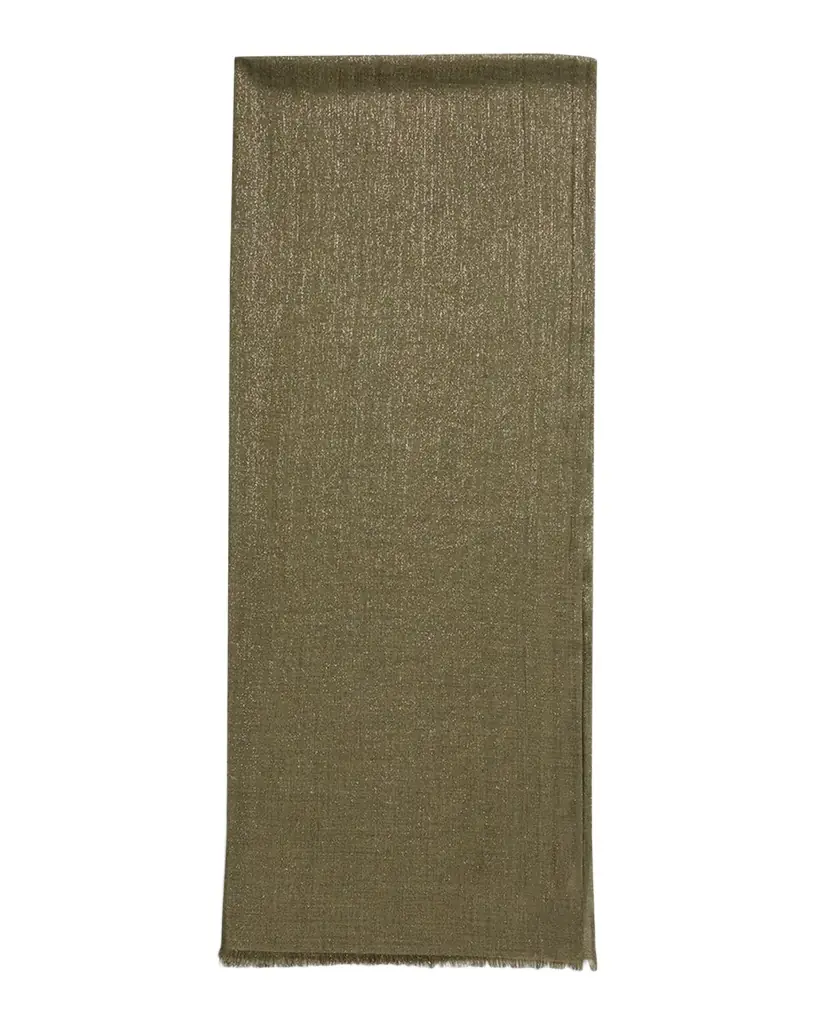 Brunello Cucinelli Sparkling Cashmere & Silk Scarf | Image 1 Brunello Cucinelli Sparkling Cashmere & Silk Scarf | Image 1