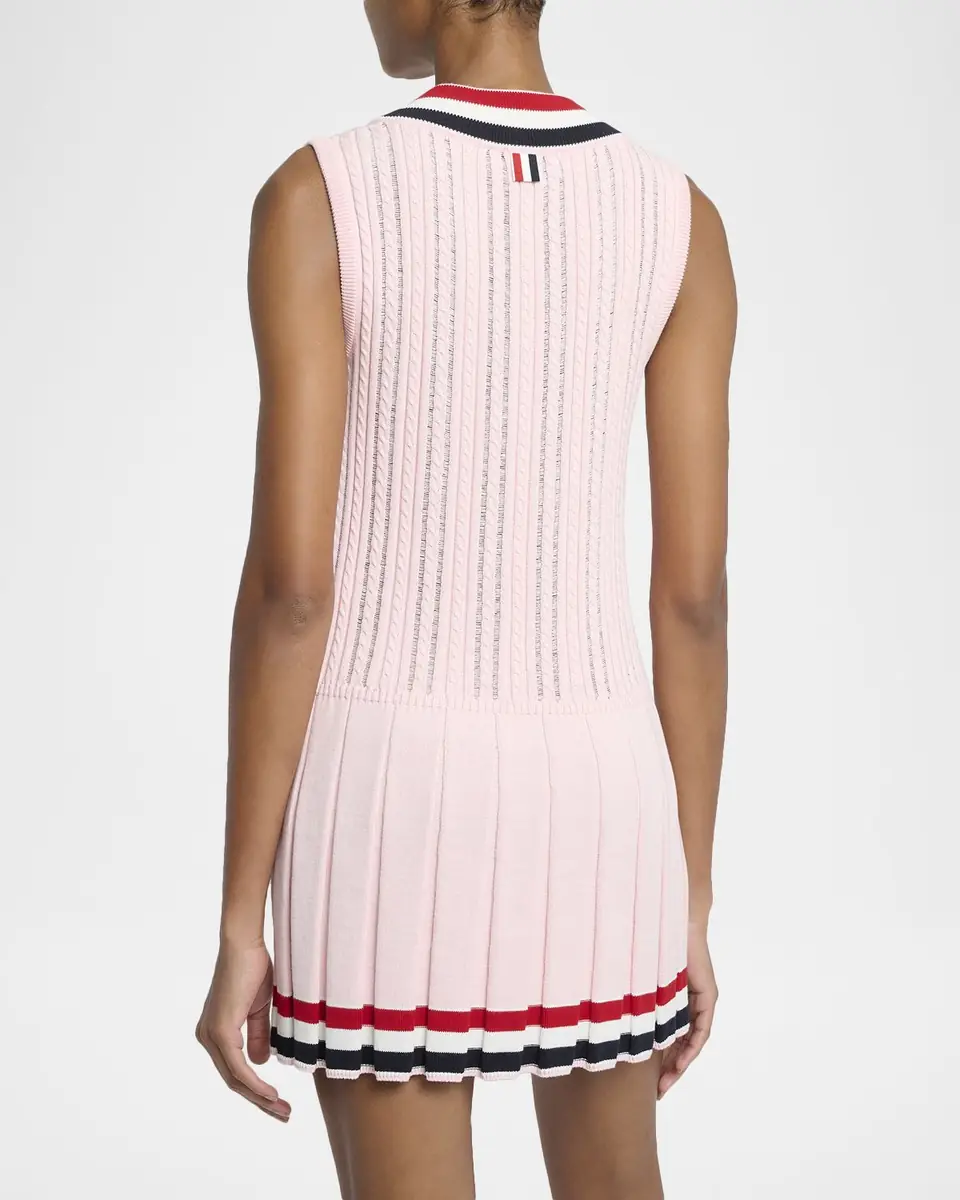 Thom Browne BABY LADDER CABLE DRESS | Thumbnail 3 Thom Browne BABY LADDER CABLE DRESS | Thumbnail 3