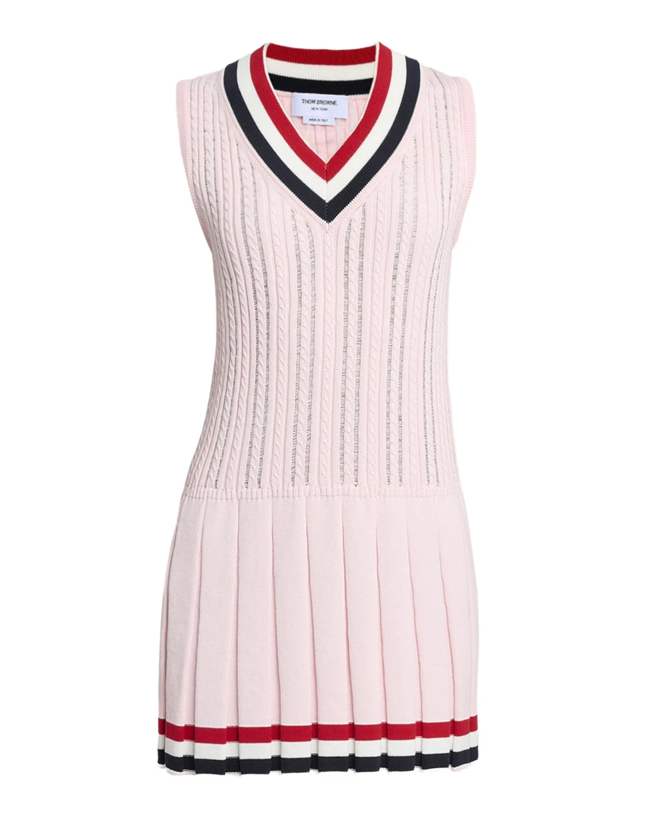 BABY LADDER CABLE DRESS