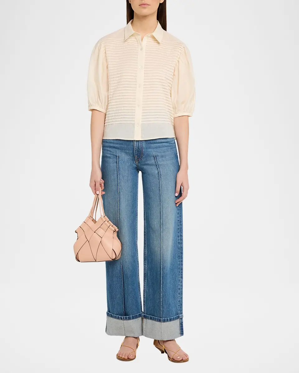 Ulla Johnson Charlotte Woven Leather Crossbody Bag | Thumbnail 8 Ulla Johnson Charlotte Woven Leather Crossbody Bag | Thumbnail 8