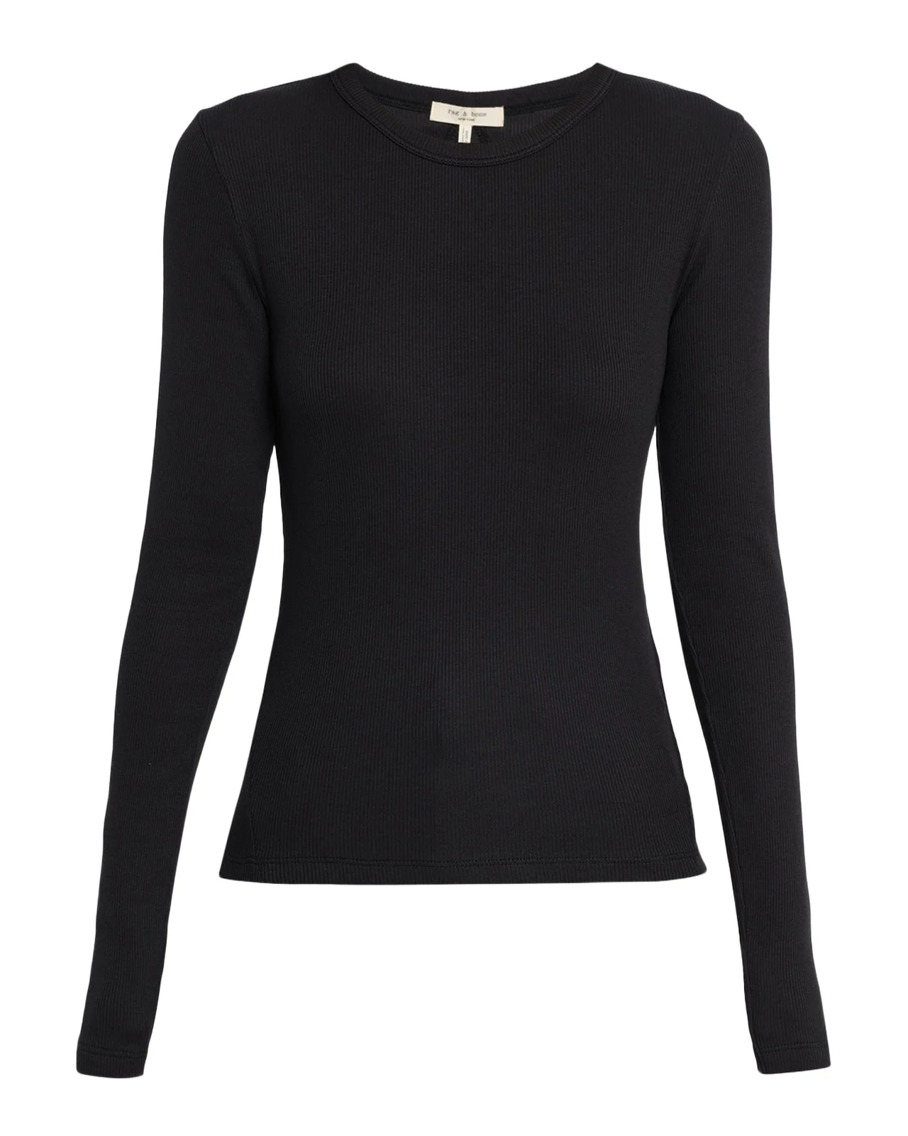 The Essential Ribbed Long-Sleeve Tee