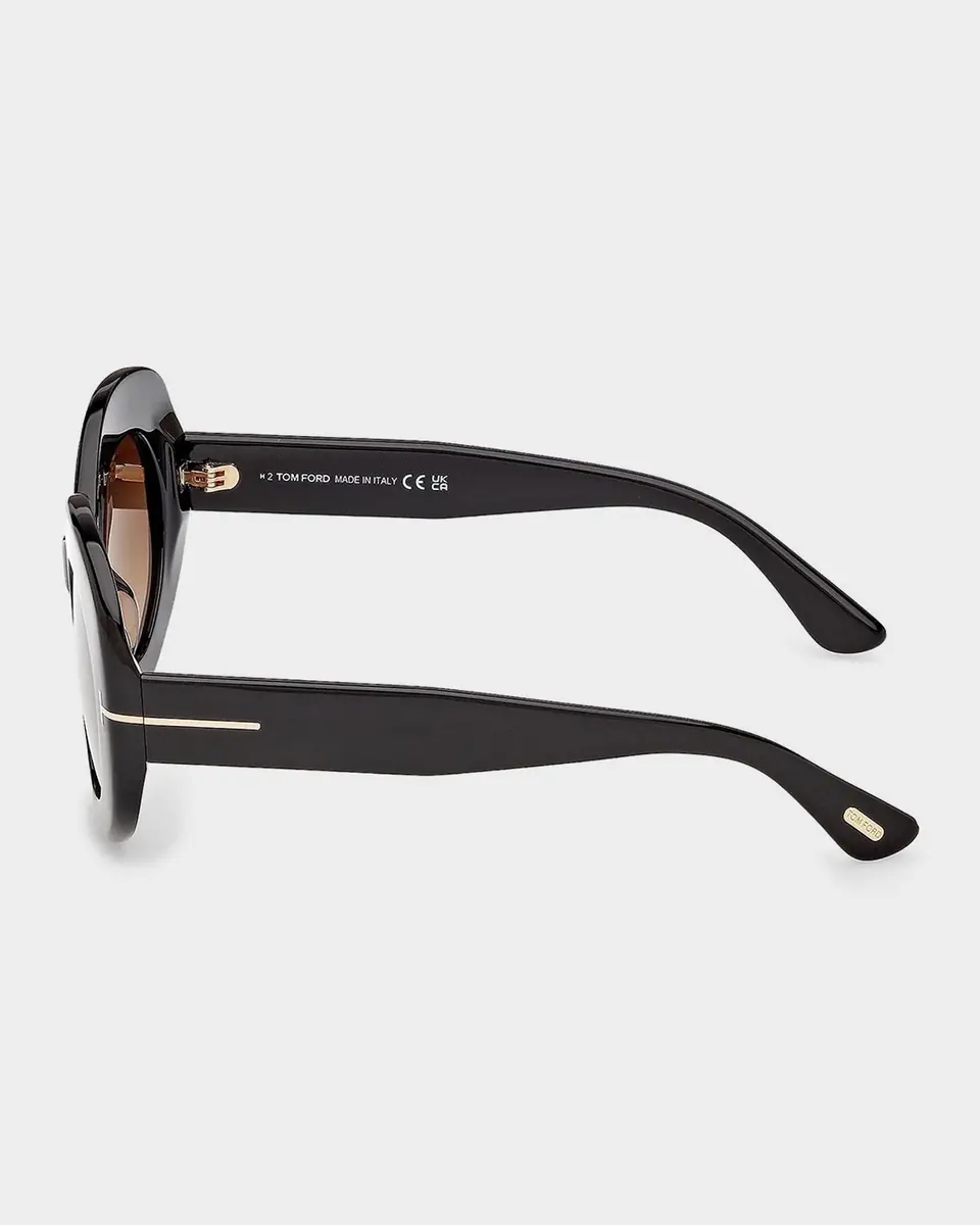 Tom Ford Claudette 51MM Oval Sunglasses | Thumbnail 3 Tom Ford Claudette 51MM Oval Sunglasses | Thumbnail 3