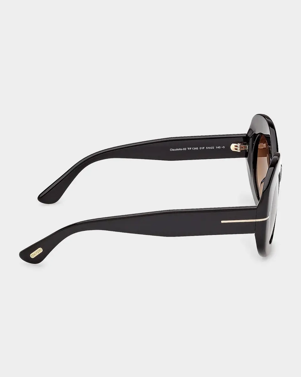 Tom Ford Claudette 51MM Oval Sunglasses | Thumbnail 5 Tom Ford Claudette 51MM Oval Sunglasses | Thumbnail 5