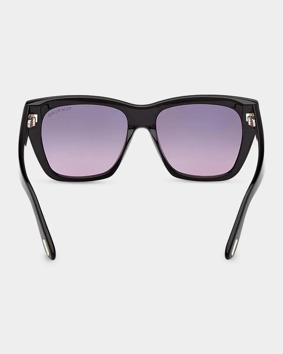 Tom Ford Flynn 55MM Square Sunglasses | Thumbnail 5