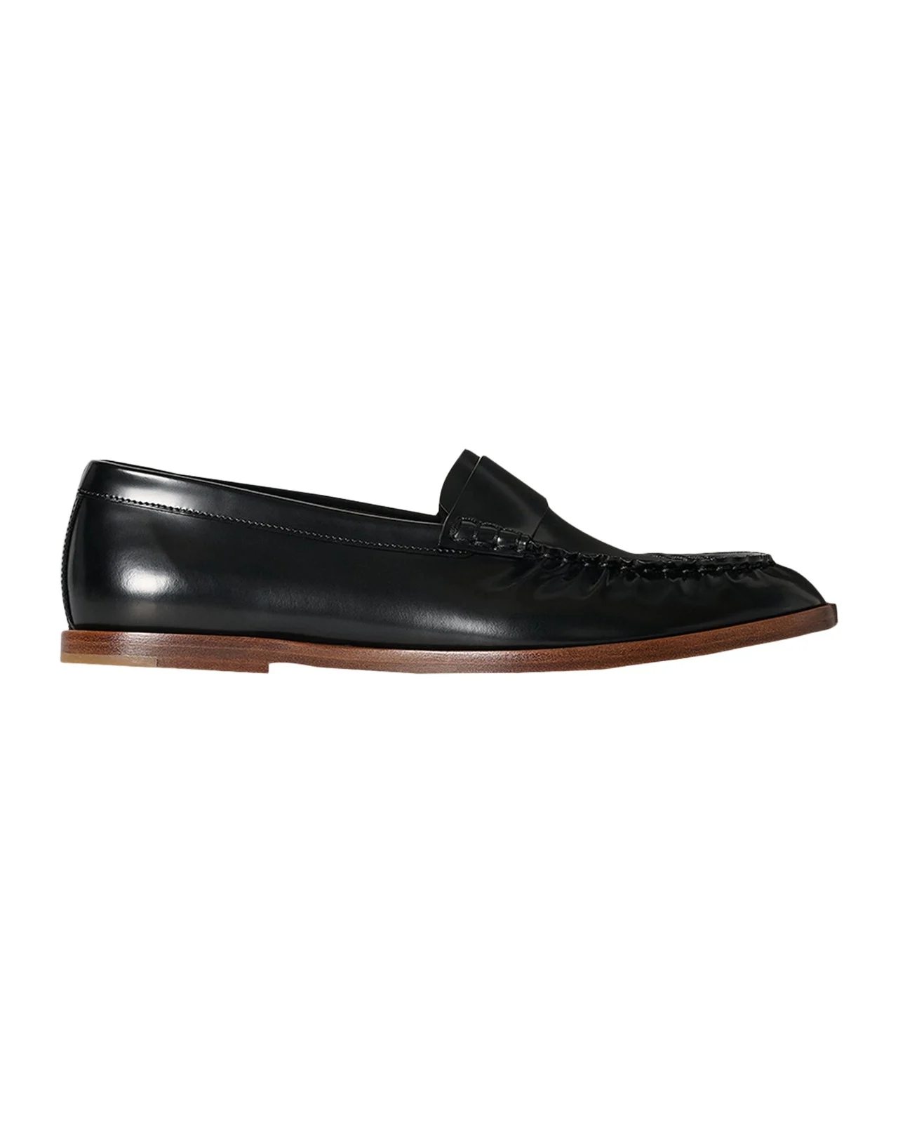 Calfskin Leather Loafers