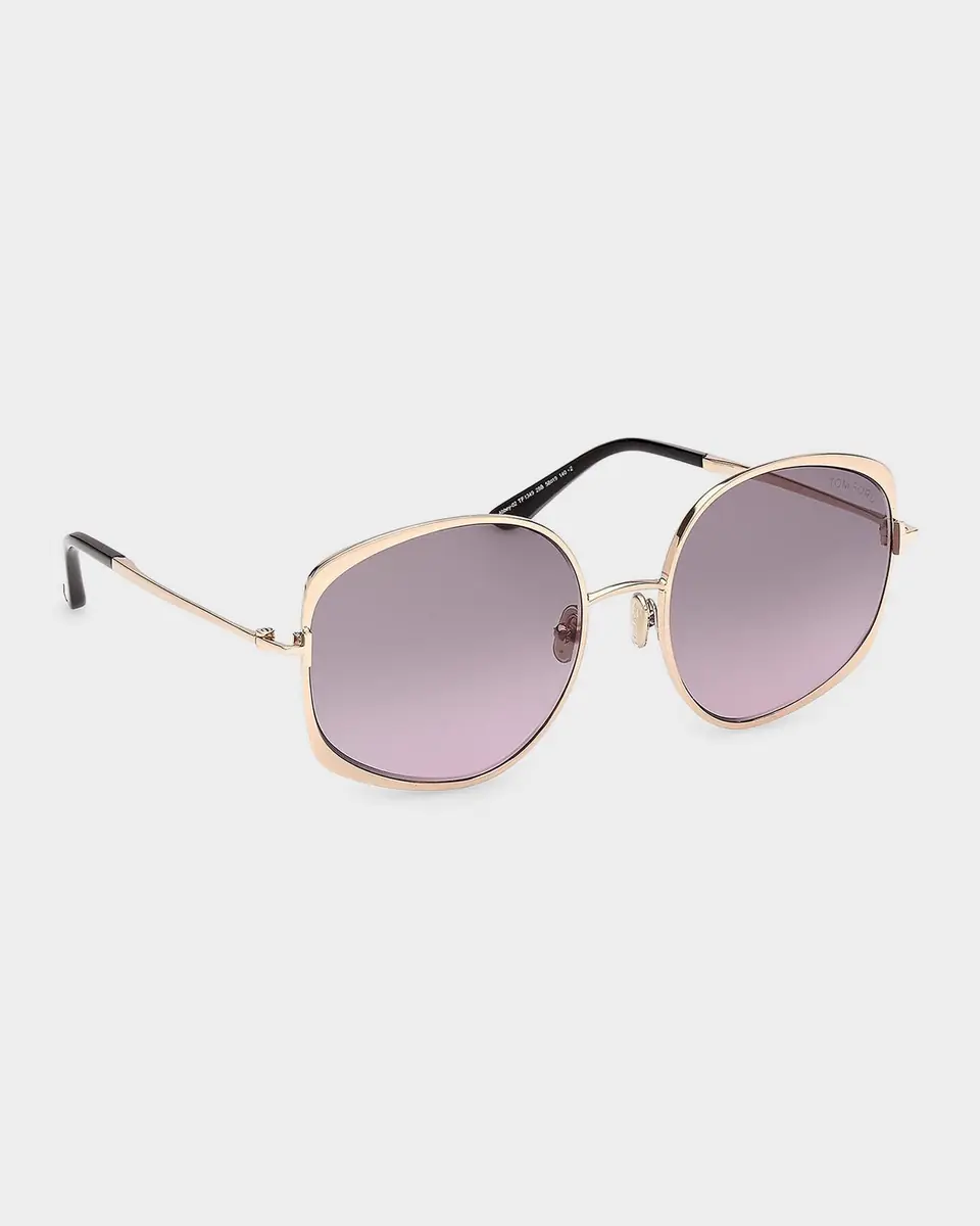 Tom Ford Abbey 58MM Geometric Sunglasses | Thumbnail 3 Tom Ford Abbey 58MM Geometric Sunglasses | Thumbnail 3