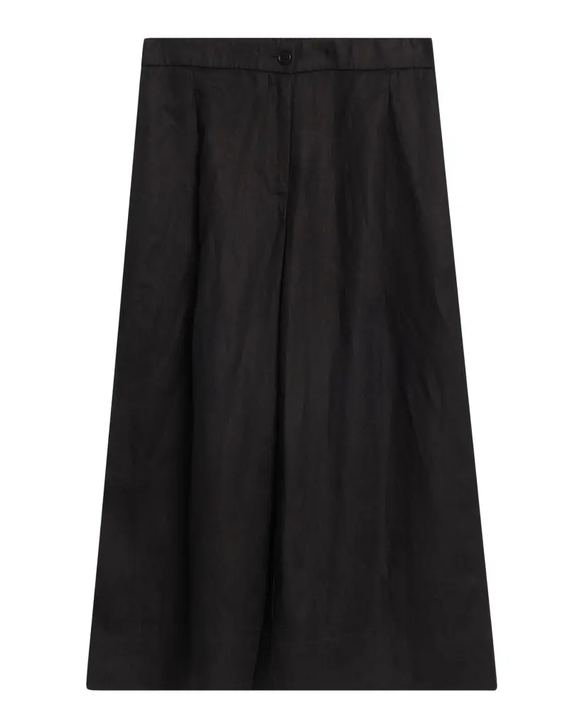 Eileen Fisher Pleated Organic Linen Culotte Pants | Image 1 Eileen Fisher Pleated Organic Linen Culotte Pants | Image 1