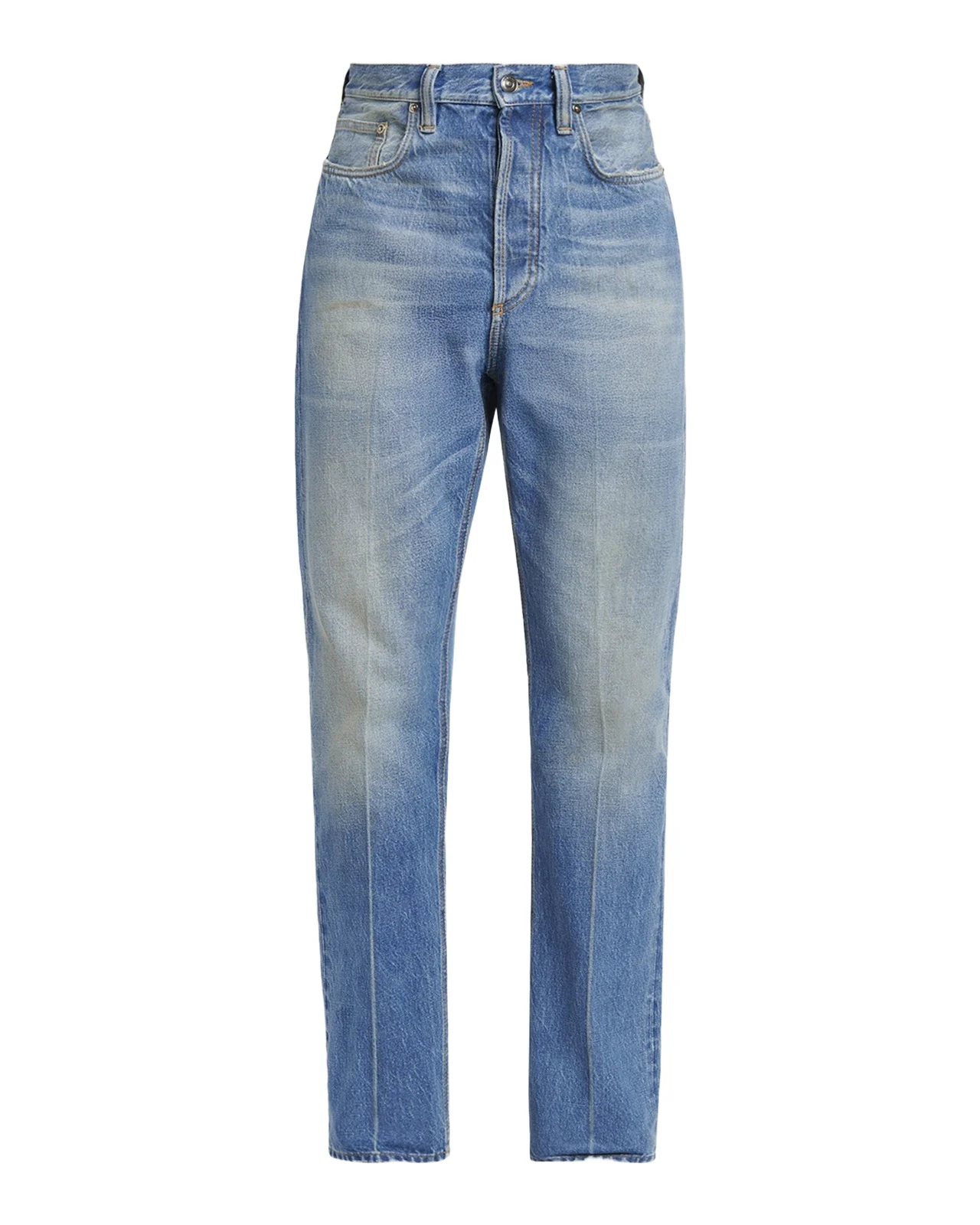 Men's Straight-Leg Denim Jeans